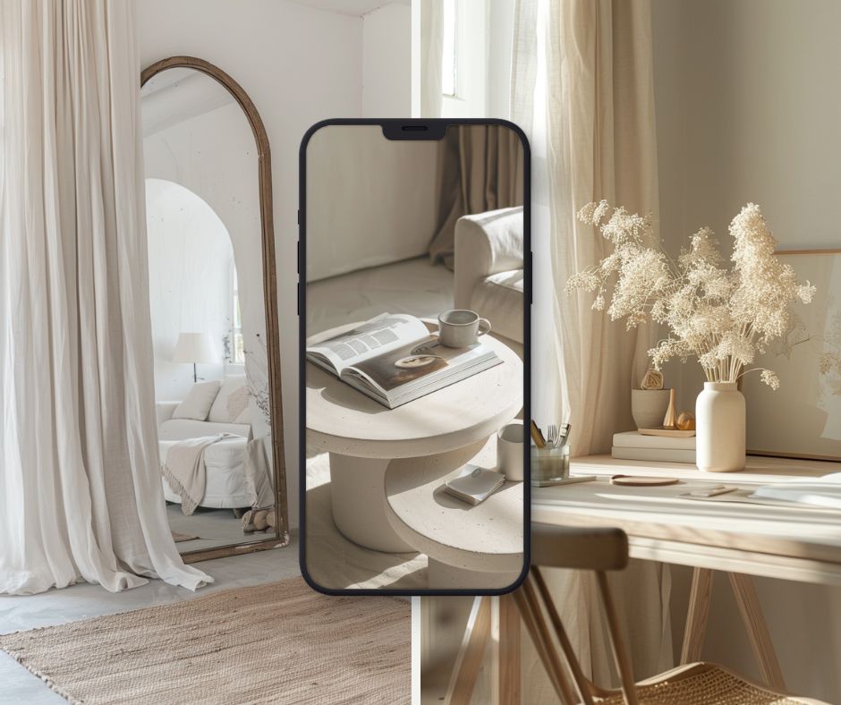 Beige Aesthetic AI Stock Images