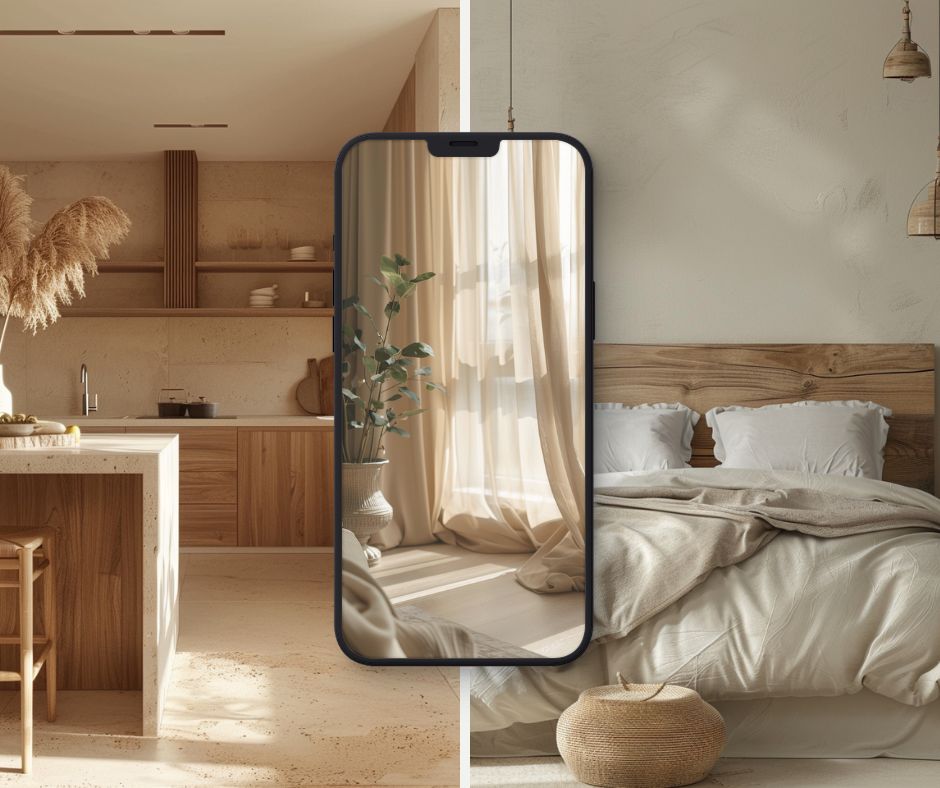 Beige Aesthetic AI Stock Images