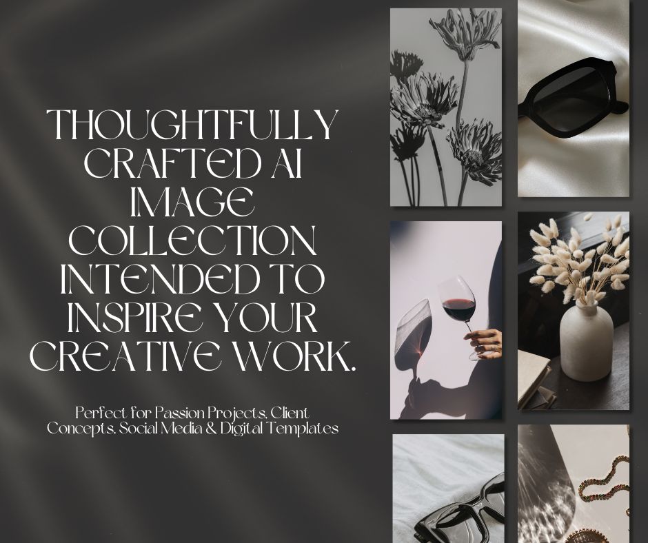 Dark Aesthetic AI Stock Images