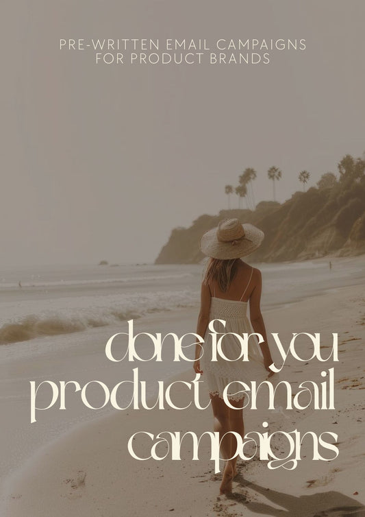 Done-For-You Product Email Campaigns